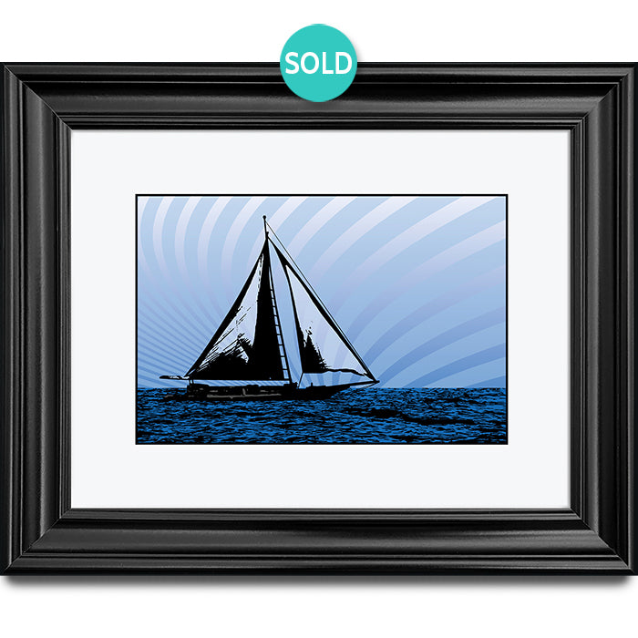 The Art of Wind, 12x16 Matted and Framed